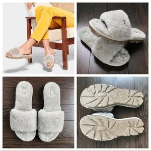 UGG Women’s Cozette Slide Slipper sz 7 Oyster Grey